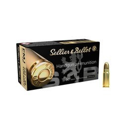 Sellier&Bellot - Pistolové střelivo 7,62x25 Tokarev FMJ 85 gr / 5,5 g - BOX 50 ks.
