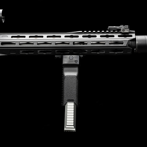 Strike Industries - Předpažbí Strike s dvojnožkou - černé - SI-AR-AL-BIPOD-GY