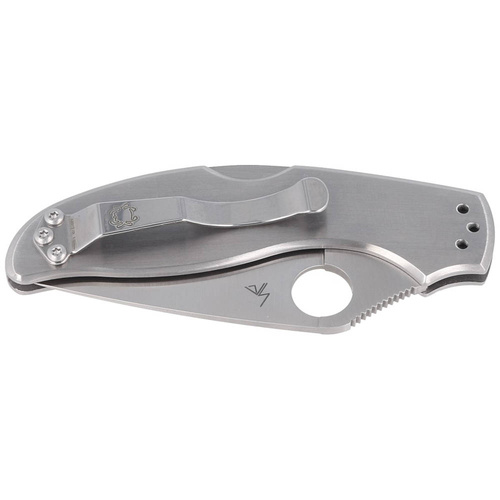 Spyderco - Zavírací nůž UpTern Stainless - 8Cr13MoV - Silver - C261P.