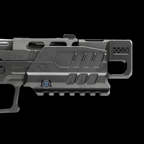 Strike Industries - Štít proti výbuchu pro pistole SMC Alfa/Bravo - Černý - SI-SMC-BS-S