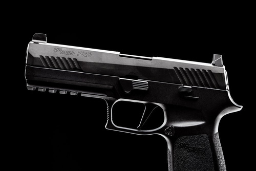 Strike Industries - Mířidla Strike Iron Sights - Sig Sauer P320 - výška s tlumičem - SI-P320-SIGHTS-SH