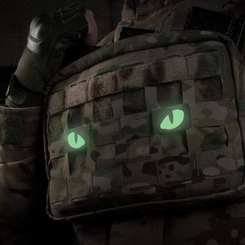 M-Tac - Laserem řezané nášivky Tygří oči - pár - MultiCam - 51140008