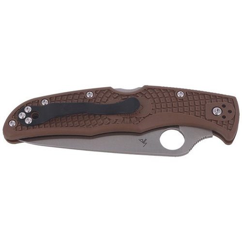 Spyderco - Nůž Endura® 4 FRN Flat Ground Brown - C10FPBN