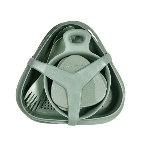 Light My Fire - Outdoor MealKit™ Travel Cookware Set - 8 kusů - HazyBlue - 2418410910