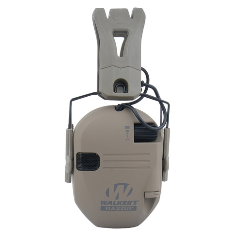 Walker's - Razor Slim Electronic Tacti-Grip - Flat Dark Earth - GWP-RSEMRH-MFDE