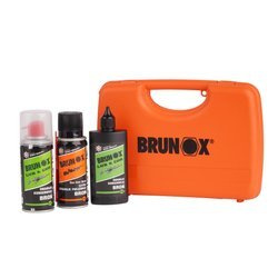 Brunox - Sada na čištění zbraní s kufříkem - 2 x Lub&amp;Cor + sprej na čištění zbraní
