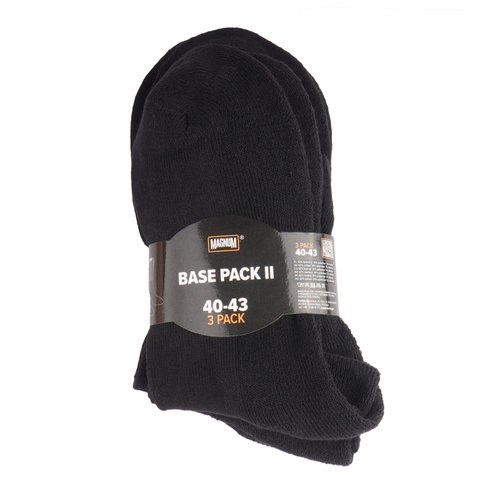 Magnum - Ponožky Base II - Thee-pack - Black