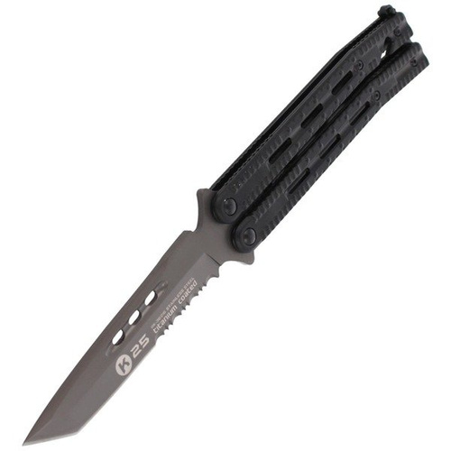 K25 - Titanový záchranářský nůž Balisong - 36215