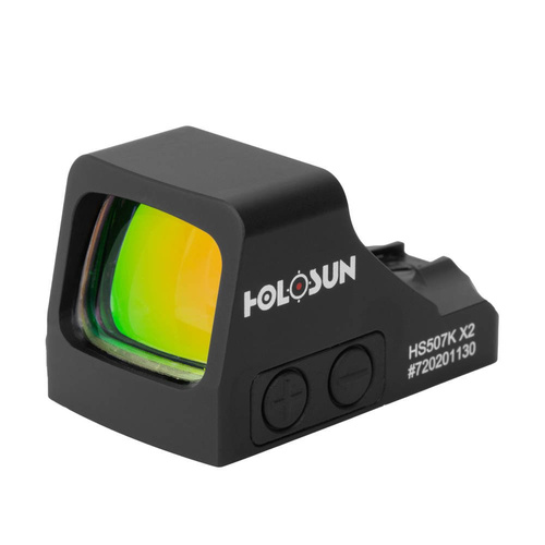 Holosun - Kolimátor HS507K Open Reflex SubCompact Pistol Sight - MRS - Černá - HS507K-X2