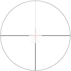 Vortex Optics - Lovecký dalekohled Viper PST II 3-15x44 - Osvětlený zaměřovač EBR 4 - 30 mm - PST-3151