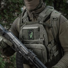M-Tac - Morální nášivka Face of War - Cordura - Černá/Zelený - 51389201