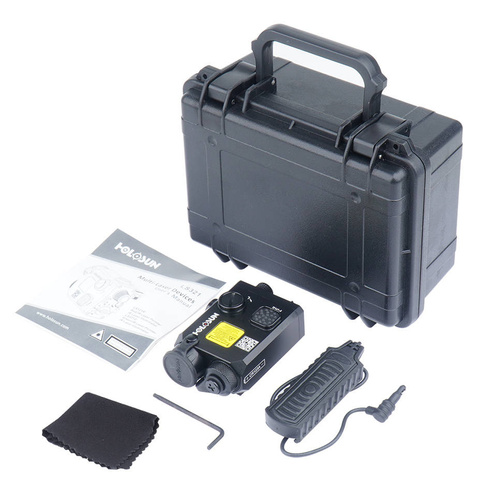 Holosun - LS321G Světelný a cílový modul - IR/zelený - Picatinny - černý - LS321G