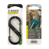 Nite Ize - S-Biner #4 Plastic Black Gate - černý - SBP4-03-01BG