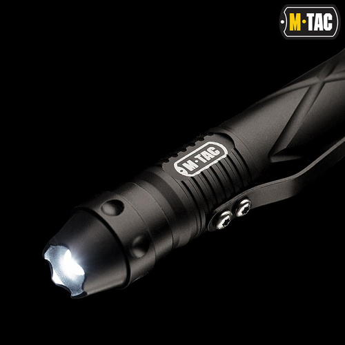 M-Tac - taktické pero se svítilnou TP-93 - černé - 60033002