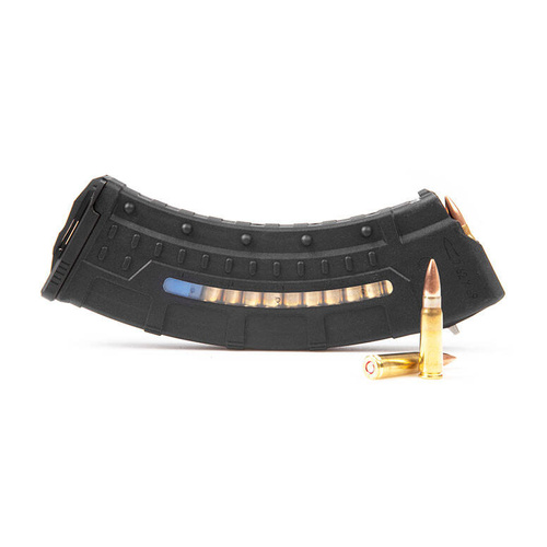 UTG - Zásobník AK/AKM s okénkem - 7,62x39 mm - 30 nábojů - polymer - černý - RBT-AKM30