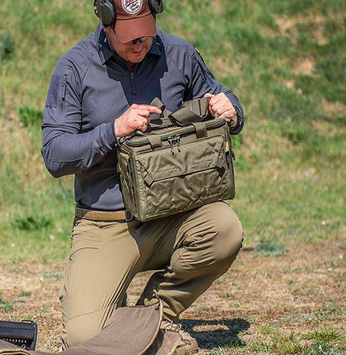 Helikon - Střelecká brašna Range - Cordura - MultiCam Black - TB-RGB-CD-0C01A