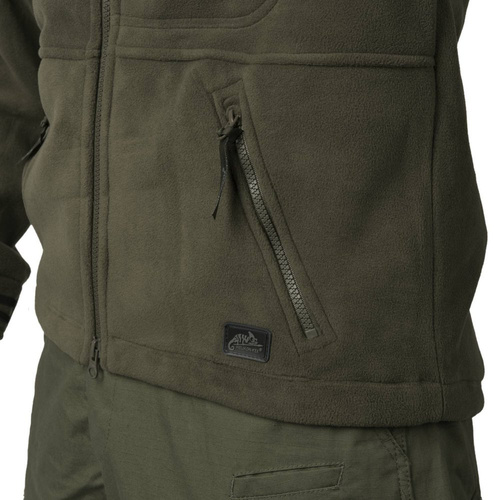 Helikon - Mikina Fleece Infantry - Black/PL Woodland - BL-INF-HF-17
