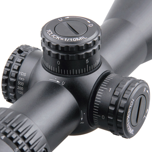 Vector Optics - Puškohled Veyron 3-12x44 Compact Scope - SFP - MPR-4 - Černá - SCOM-24