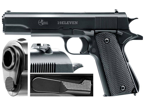 Combat Zone - Replika pistole 19Eleven 6 mm ASG - černá - 2.5999