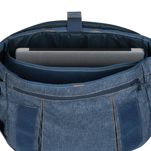 Helikon - Taška Urban Courier Large® - Nylon - Černá / Melange Grey - TB-UCL-NL-M1