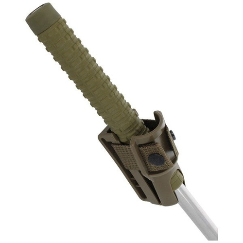 ESP - Tvrzený roztažitelný obušek s pouzdrem - 21'' - Extra Grip rukojeť - Khaki / chrom - EXB-21H CHR KHAKI BH-02