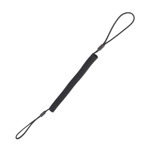 EDCX - Elastická šňůrka se smyčkami z paracordu - černá - 2281