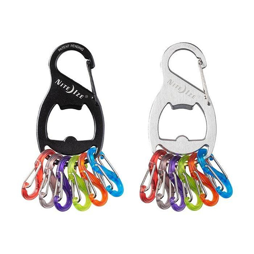 Nite Ize - KeyRack+™ S-Biner® - Stříbrný - KRB2-11-R6