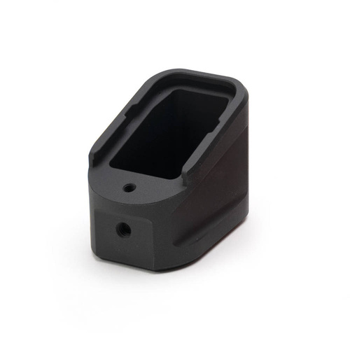 Strike Industries - EMP Extended Magazine Plate pro Glock G17 / G22 - 9 mm / .40 cal - hliník - černý - SI-EMP-AL-G17