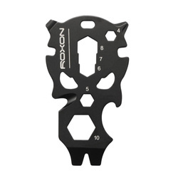 Roxon - Přívěsek na klíče Multitool Skull S7 - černý - ROXS7 