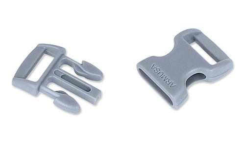 Atwood Rope MFG - Spona na náramek z paracordu - šedá