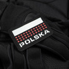 M-Tac - nášivka s vlajkou a nápisem Polsko - laserem řezaná - pixely - černá / červená / bílá - 51007102