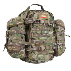 WISPORT - Batoh Sparrow 20 II se dvěma bočními kapsami - 20 + 10 l - Multicam