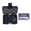 Vaide - Taktická zbraňová LED svítilna s laserovým stíracím zařízením - 500 lm - černá - VAPLL-G02