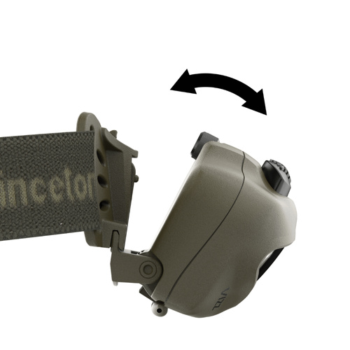 Princeton Tec - Taktická čelovka Vizz 550 RGB MPLS - 550 lm - Olivově zelená - VIZZ23-RGB-MPLS-OD