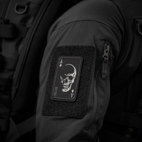 M-Tac - Morální nášivka Face of War - Cordura - Černá - 51389002