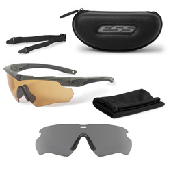 ESS - Balistické brýle Crossbow - 2LS - proti zamlžování - Hi-Def Bronze & Smoke Gray - EE9007-21