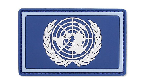 101 Inc. - 3D nášivka - U.N. - modrá