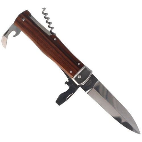 Mikov - Automatický pružinový nůž Predator Wood se 4 čepelemi - 241-ND-4/KP