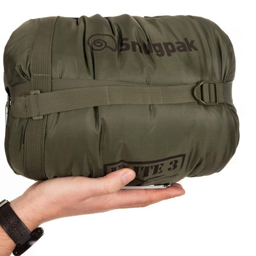 Snugpak - Spací pytel Softie Elite 3 - mumie - olivový - 10110300209