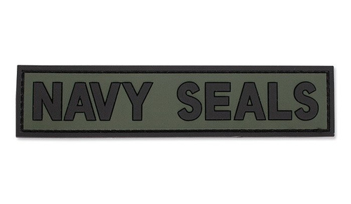 FOSTEX - 3D nášivka - NAVY SEALS (pruh) - OD Green