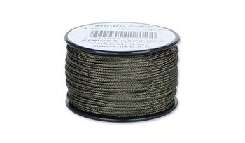 Atwood Rope MFG - Micro Cord - 1,18 mm - Olive Drab - cívka 125 stop