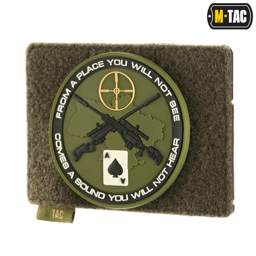 M-Tac - Patch panel MOLLE - 120 x 85 mm - olivový - 10121001