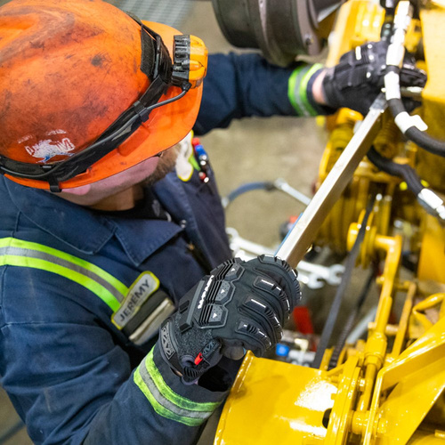 Mechanix - Zateplené rukavice ColdWork M-Pact® - šedé / černé - CWKMP-58
