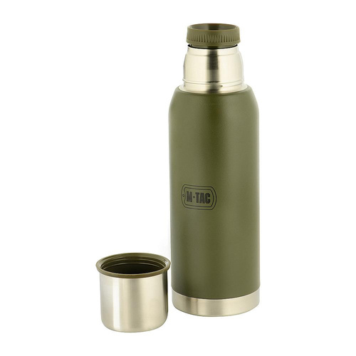 M-Tac - Termoska z nerezové oceli - objem 1000 ml - olivová - UN-Y01-1000A