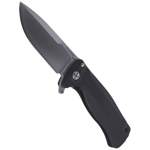 LionSteel - Taktický nůž SR22A - Sleipner - Black - SR22A BS