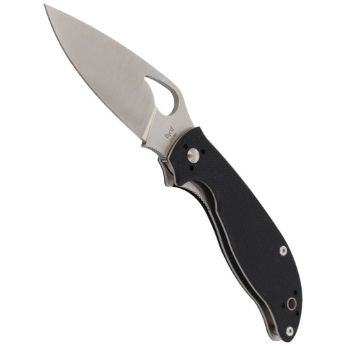 Spyderco - Zavírací nůž Byrd Raven™ 2 G-10 Black Plain - BY08GP2
