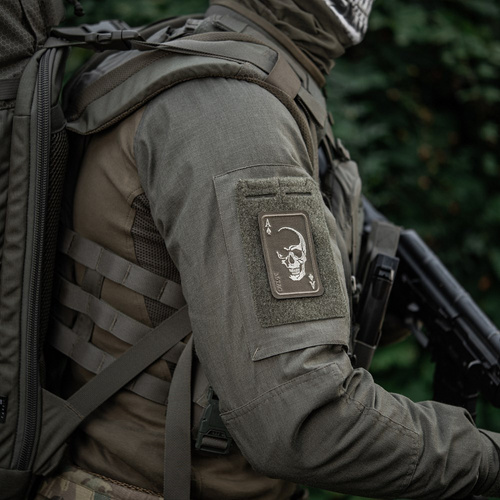 M-Tac - Morální nášivka Face of War - Cordura - Ranger Green - 51389023