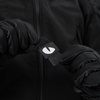 M-Tac - nášivka Tygří oči - 500D Cordura - laserový výsek - reflexní - černá - 51140299