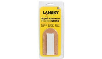 Lansky - tvrdý kapesní kámen Super Arkansas s pouzdrem - LSAPS
