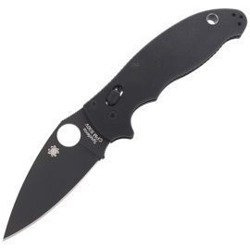 Spyderco - Nůž Manix™ 2 G-10 Black / Black Blade - C101GPBBK2